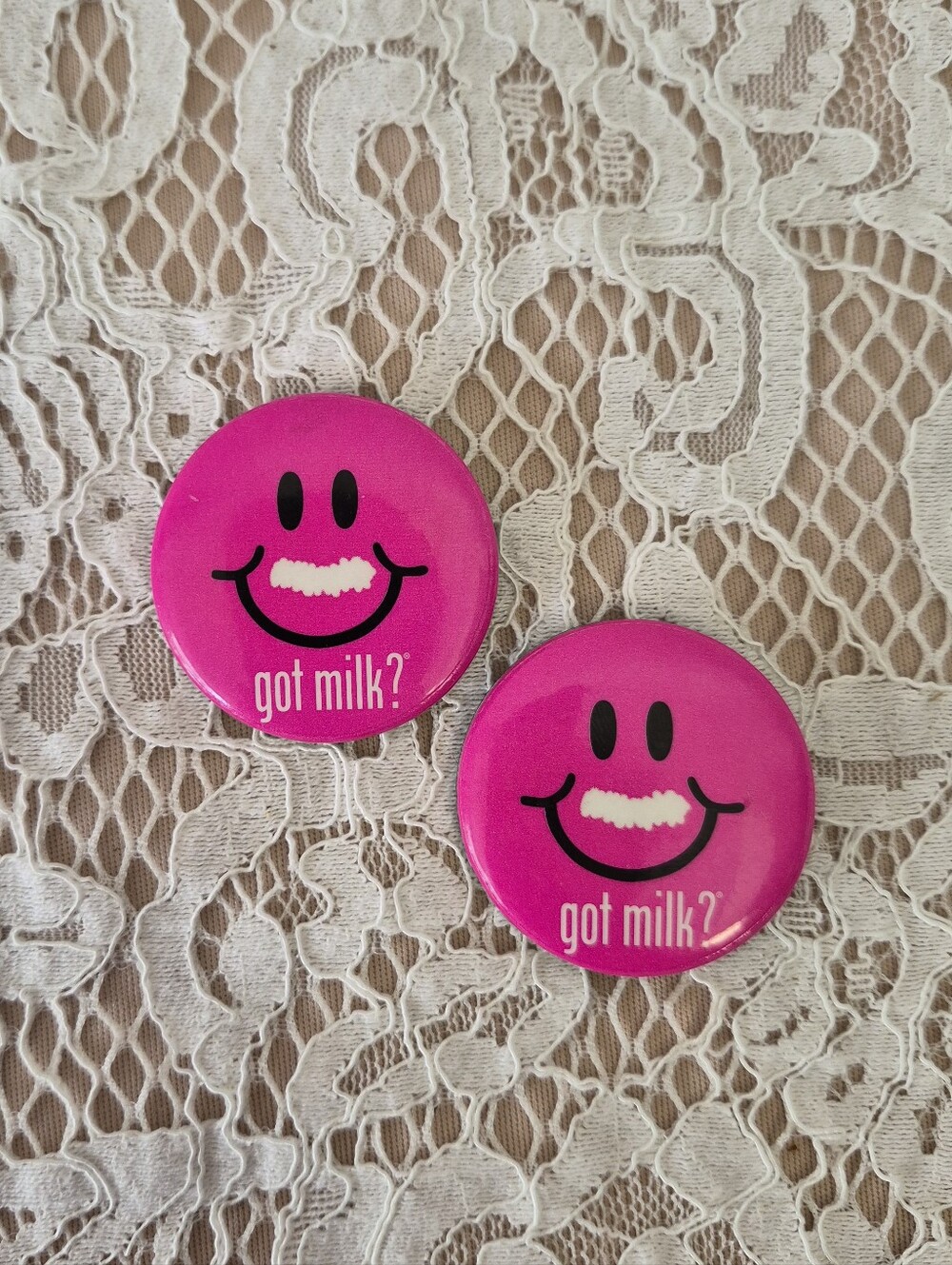 90s Got Milk? Pins